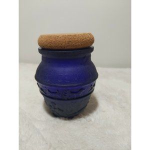 Ancient Roman Gladiator Cobalt Blue art glass sports cup vase replica